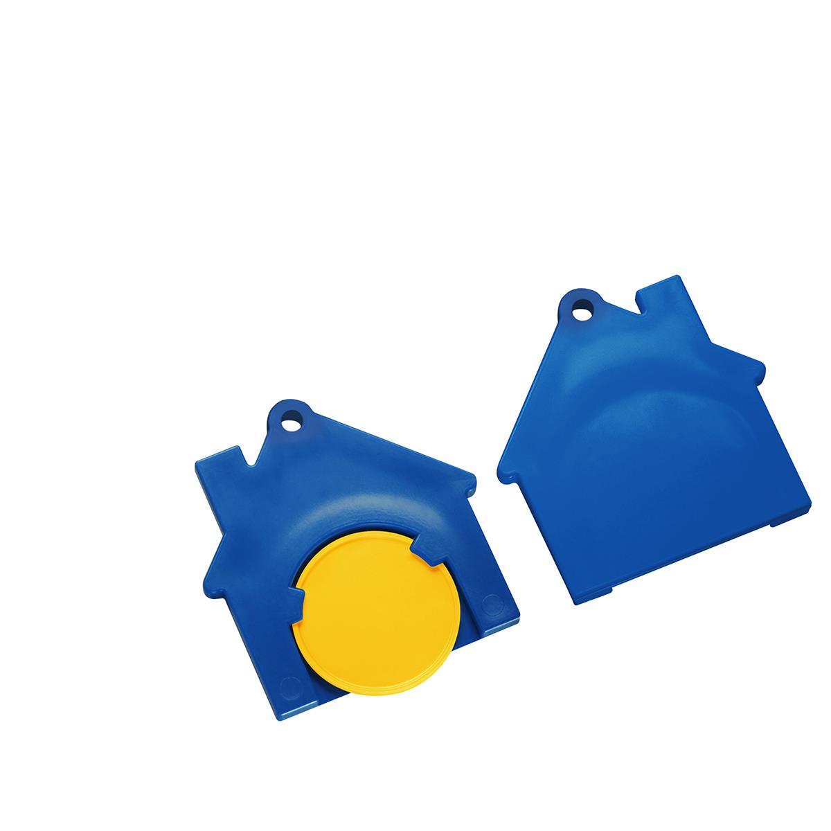 Chip gelb, Chiphalter blau