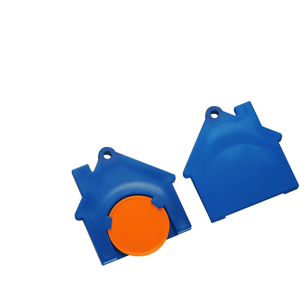 Chip orange, Chiphalter blau
