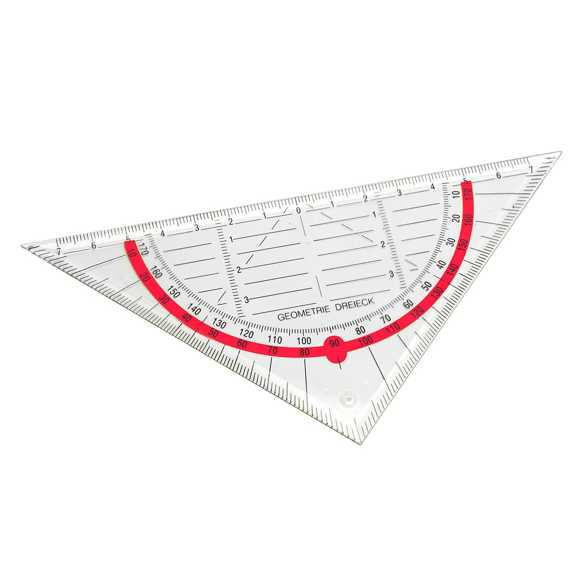 Grundfarbe glasklar, Zusatzfarbe rot