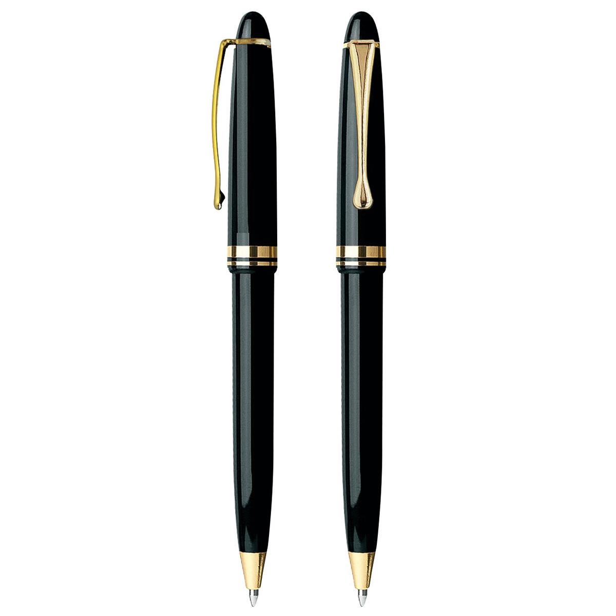 Grundfarbe schwarz, Zusatzfarbe gold
