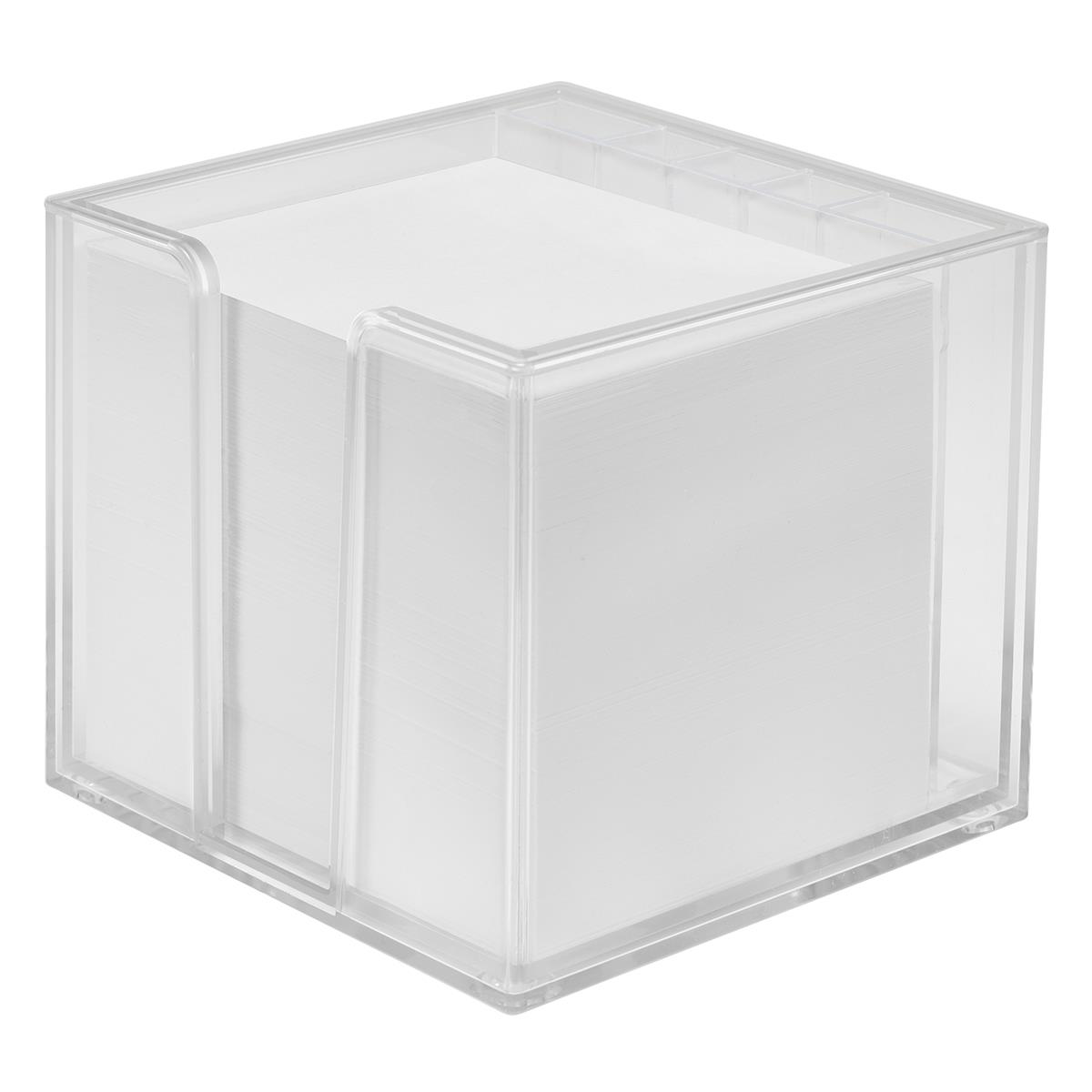 Zettelbox mit Köcher ´Sigma´, doppelwandig