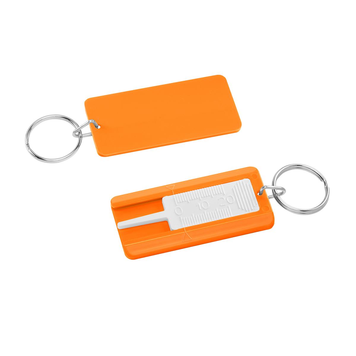 Prüfer weiß, Gehäuse orange
