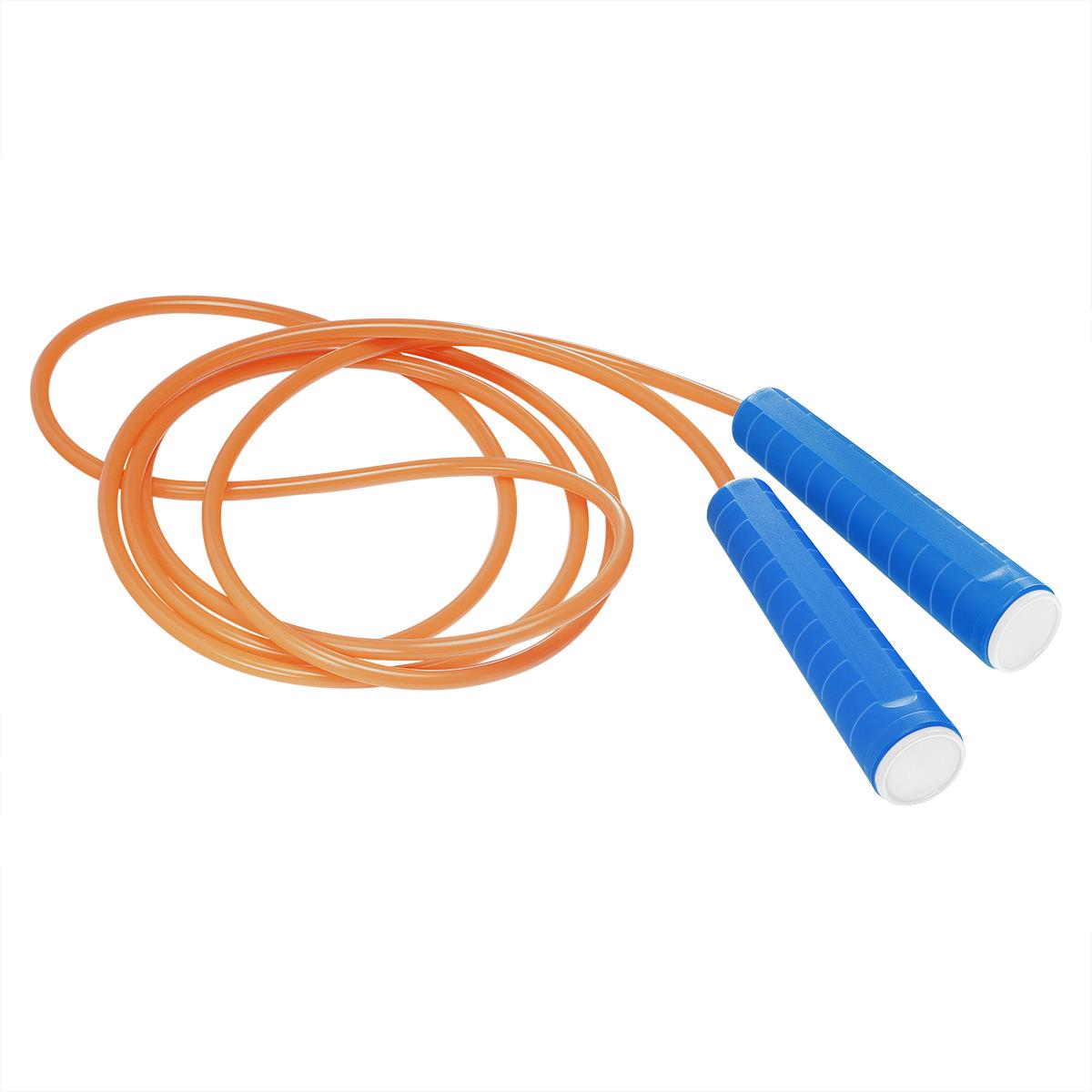 Griff blau, Deckel weiß, Seil neonorange