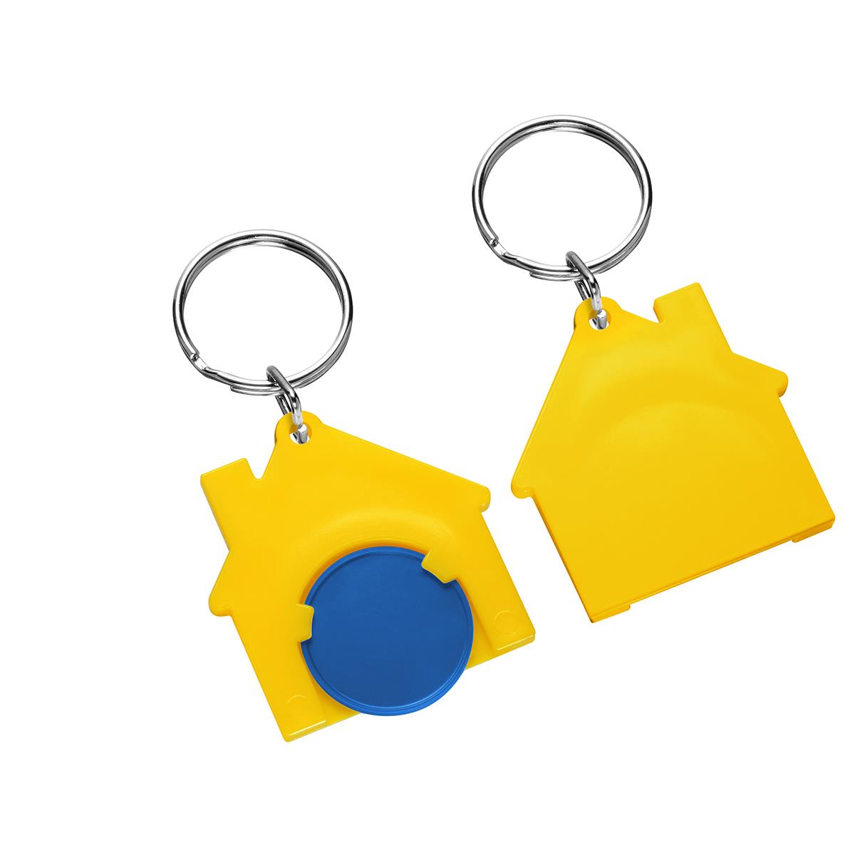 Chip blau, Chiphalter gelb