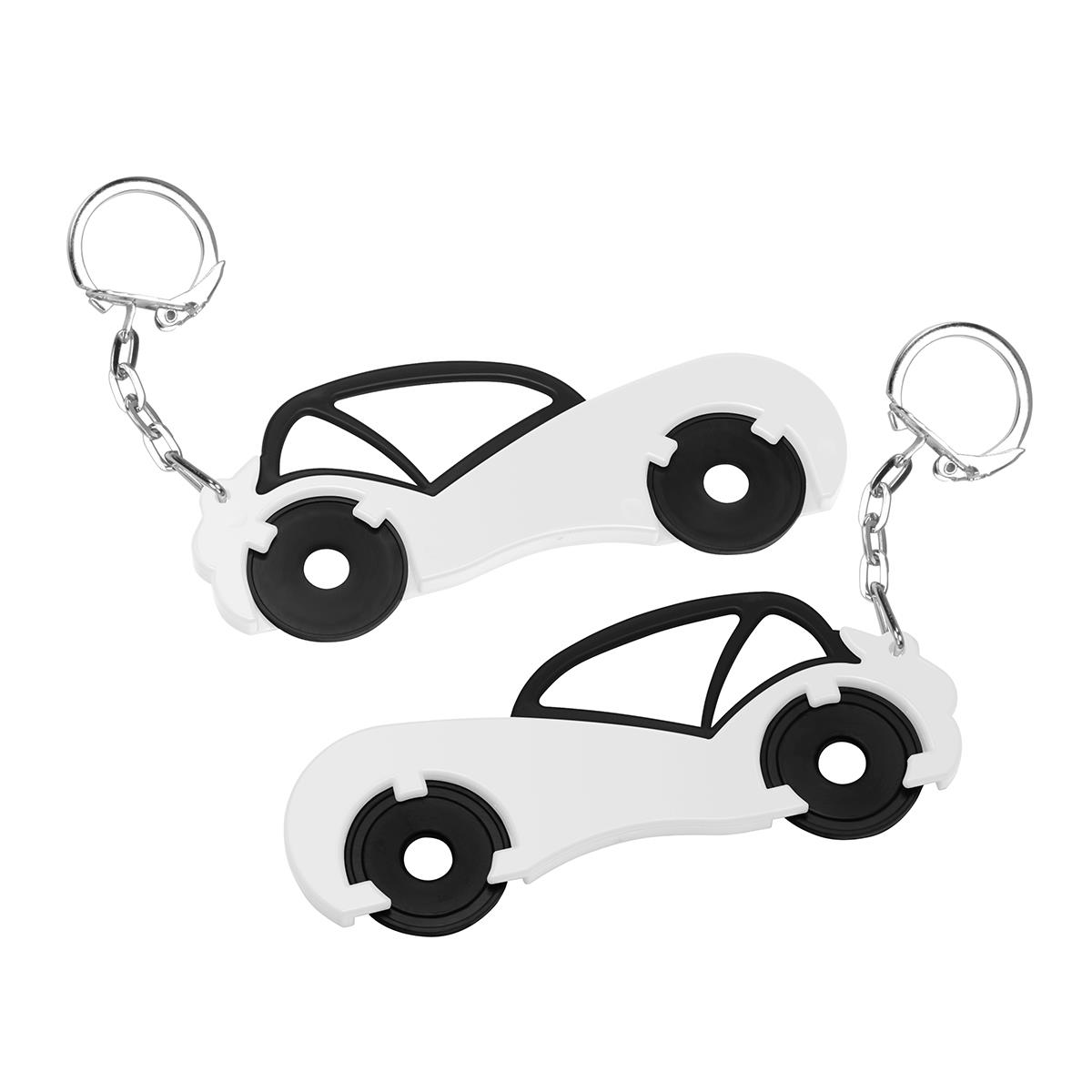 Chiphalter mit zwei 1EUR-Chips ´Auto´