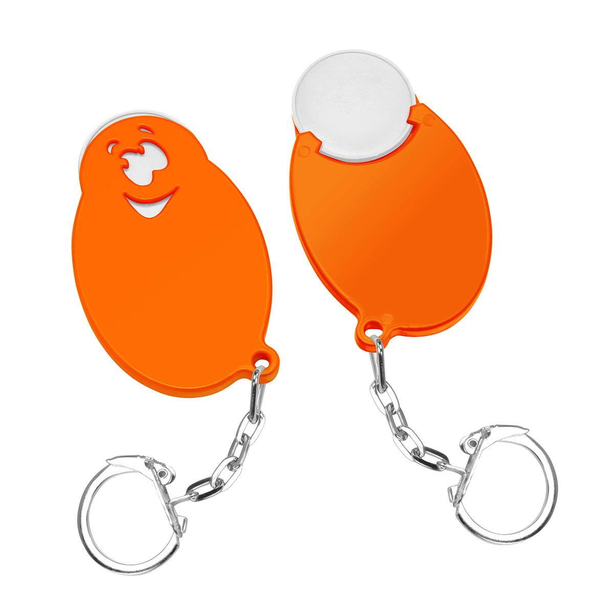 Chip weiß, Chiphalter orange