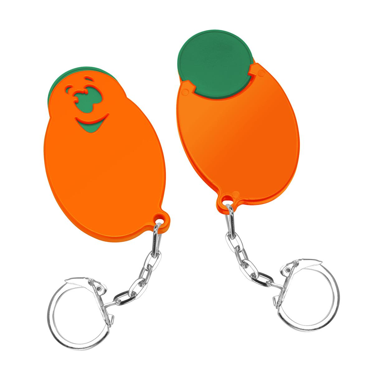 Chip grün, Chiphalter orange