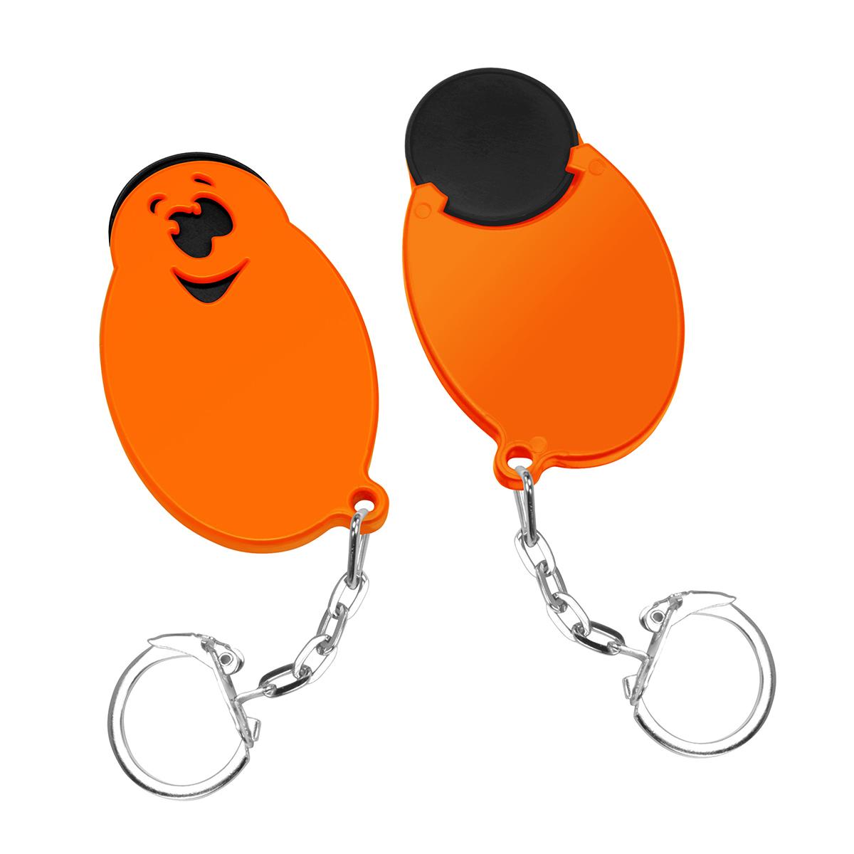 Chip schwarz, Chiphalter orange