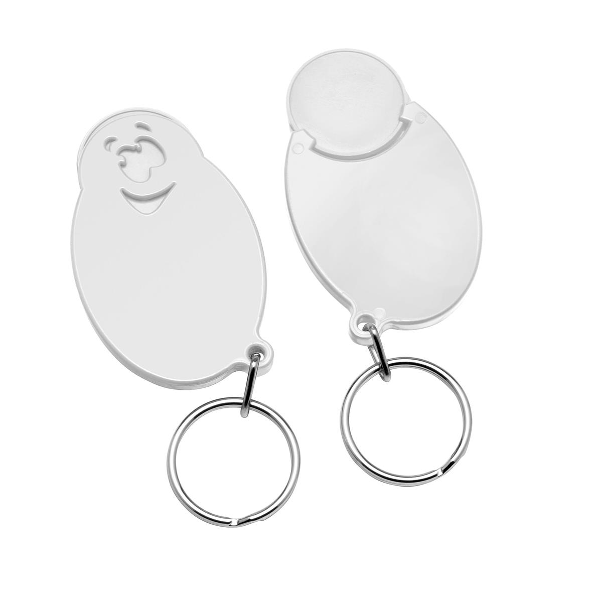 Chiphalter mit 1EUR-Chip ´Gesicht´