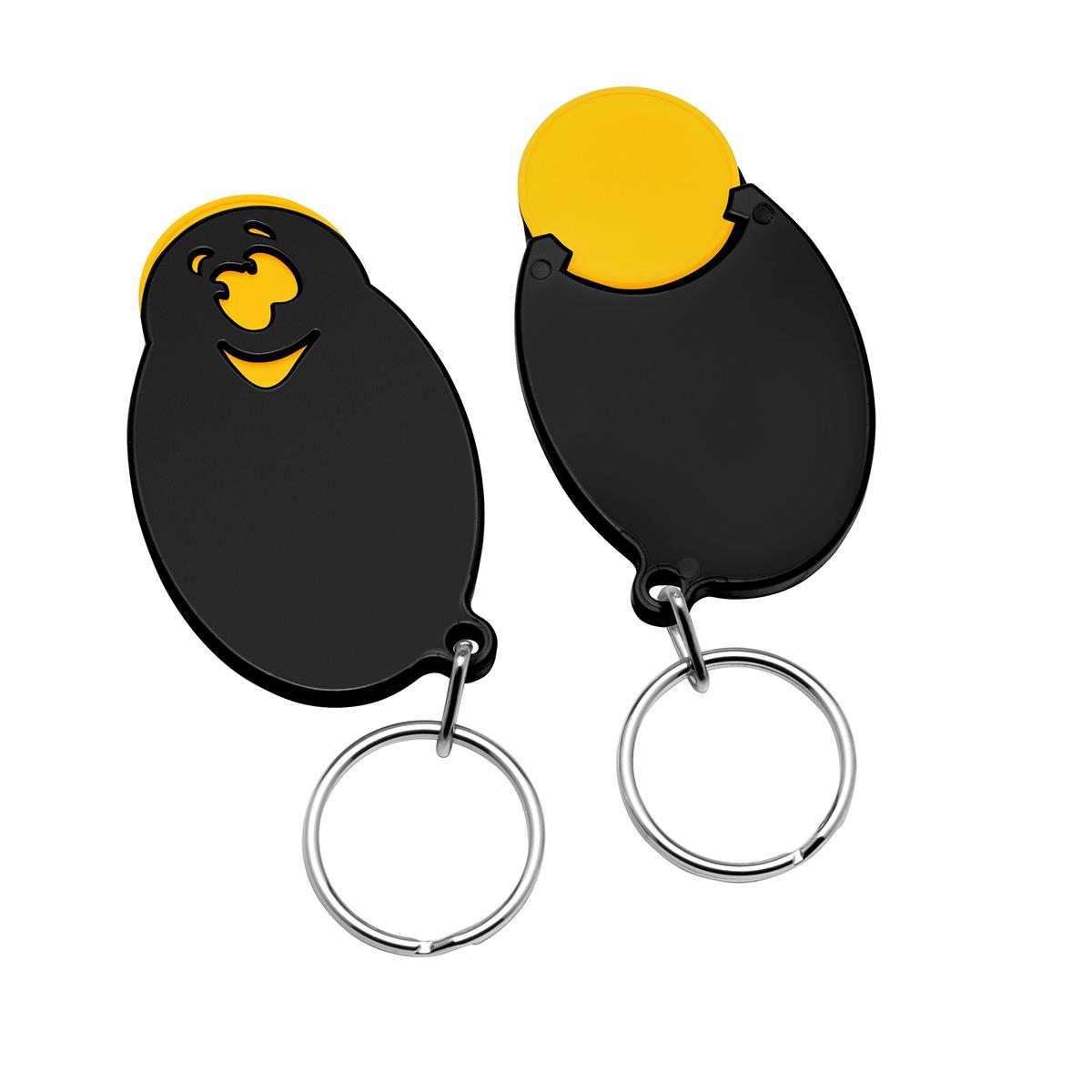 Chip gelb, Chiphalter schwarz