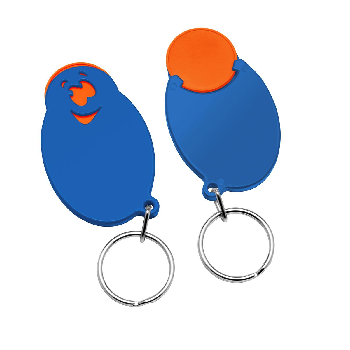 Chip orange, Chiphalter blau