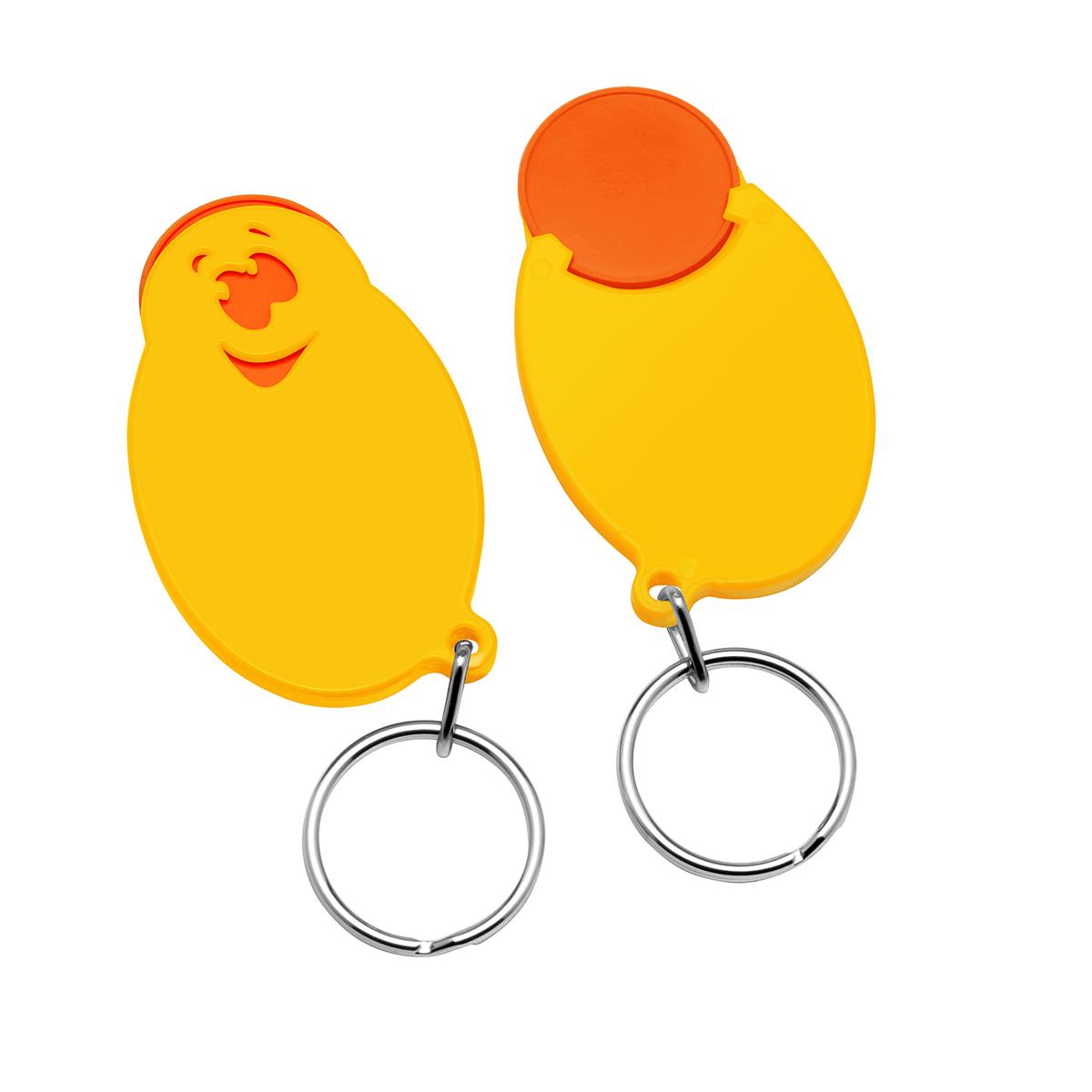 Chip orange, Chiphalter gelb