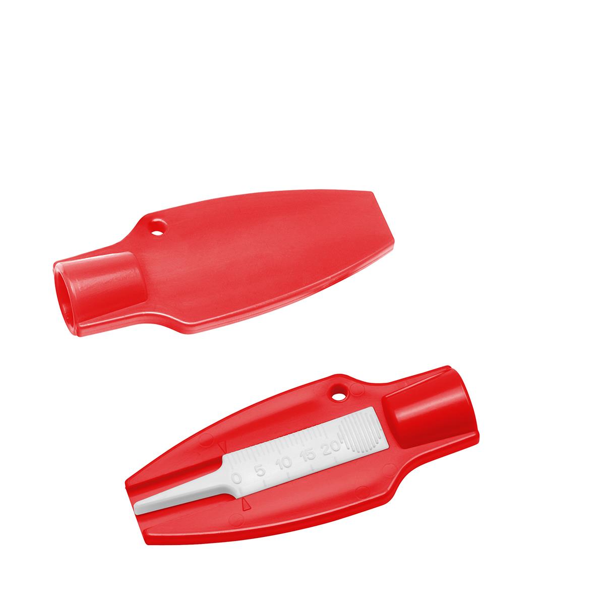 Grundfarbe rot, Zusatzfarbe weiß