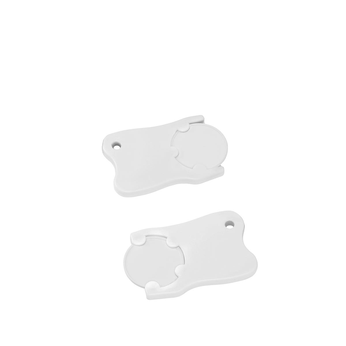 Chiphalter mit 1EUR-Chip ´Zahn´