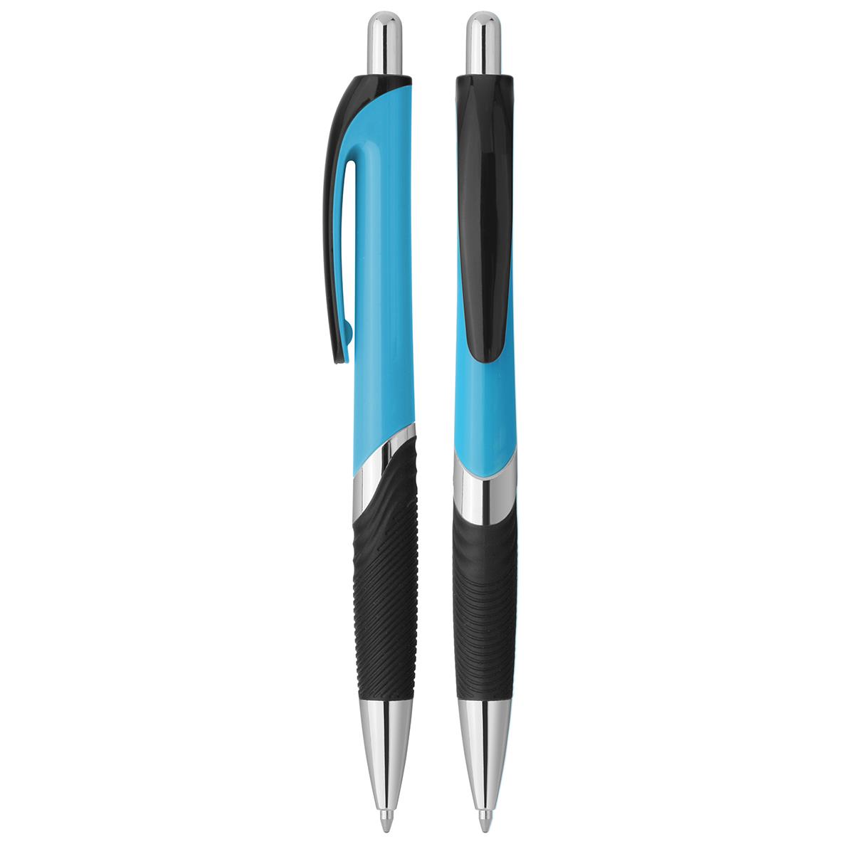 Grundfarbe hellblau, Zusatzfarbe schwarz