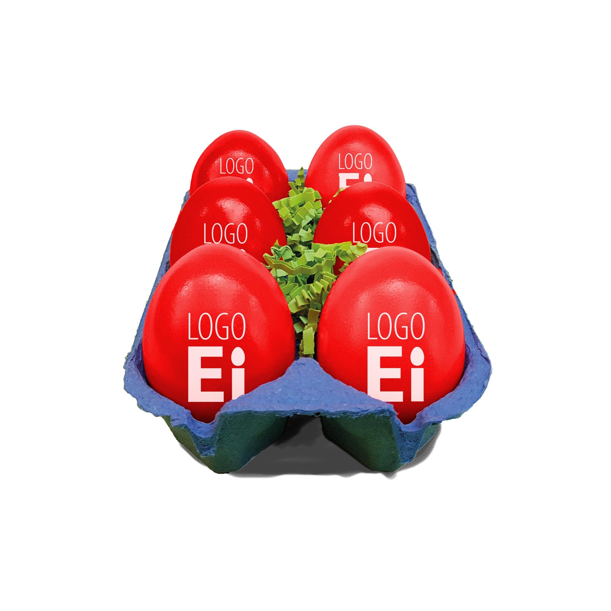 LogoEi 6er-Box - Blau - Rot