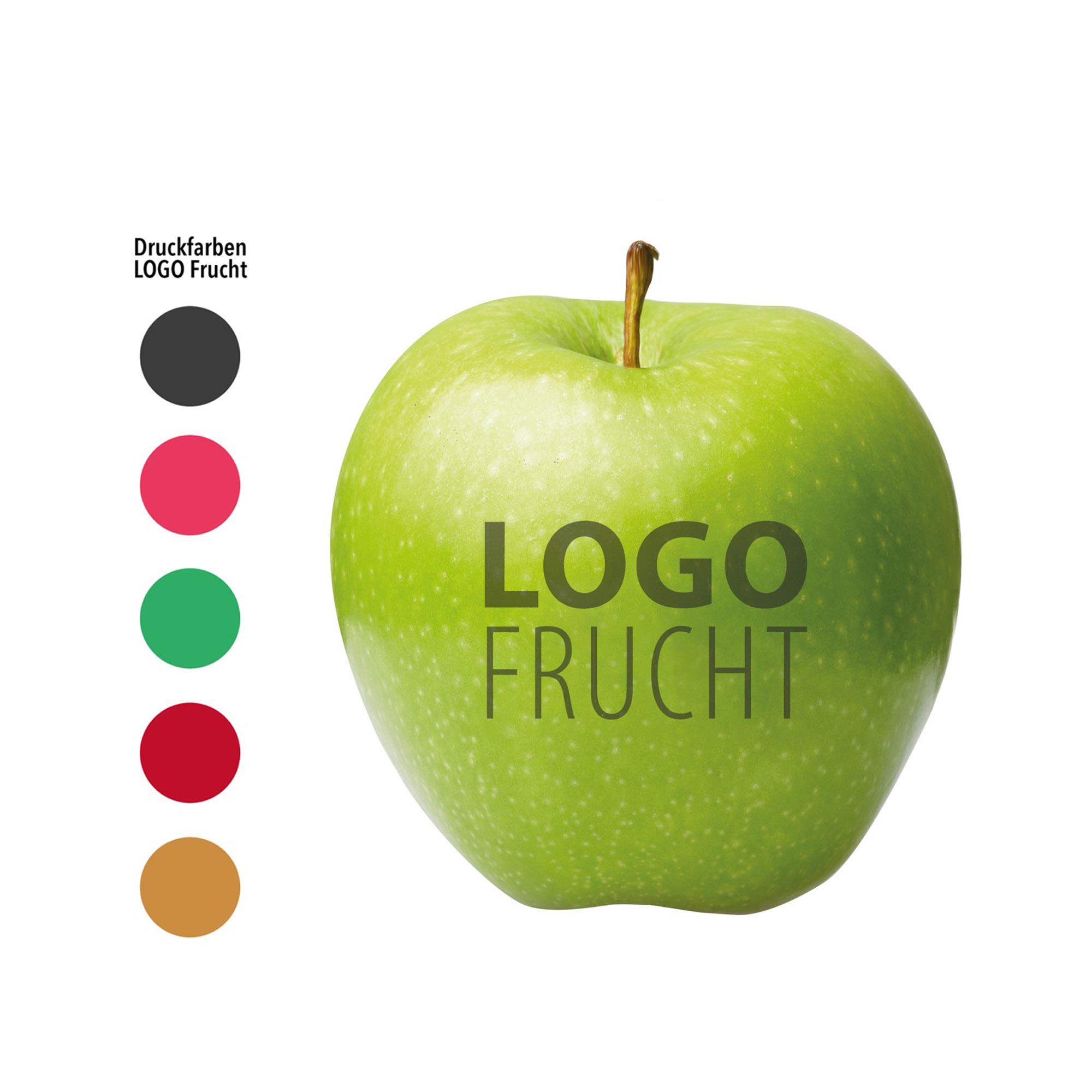 LogoFrucht Apfel grün