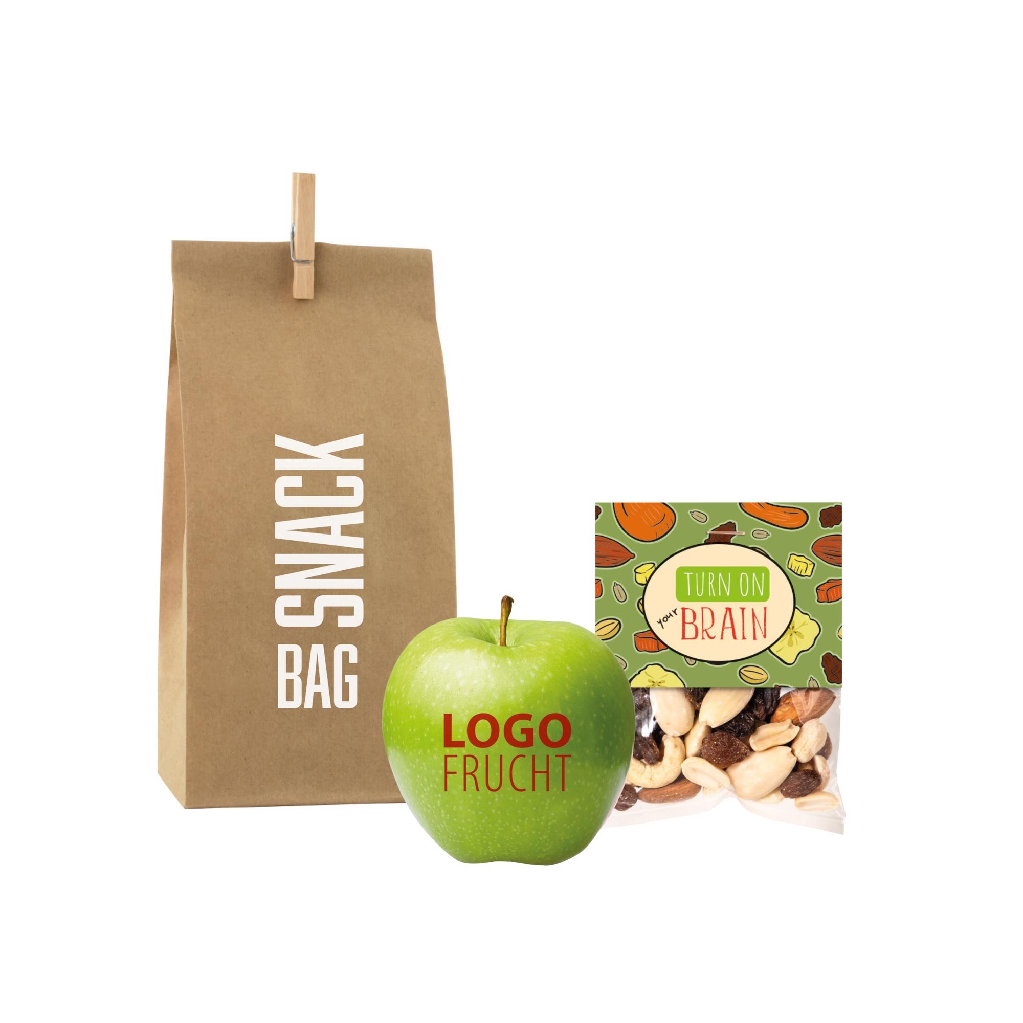 LogoFrucht Power Snack Bag - Grün - Strawberry