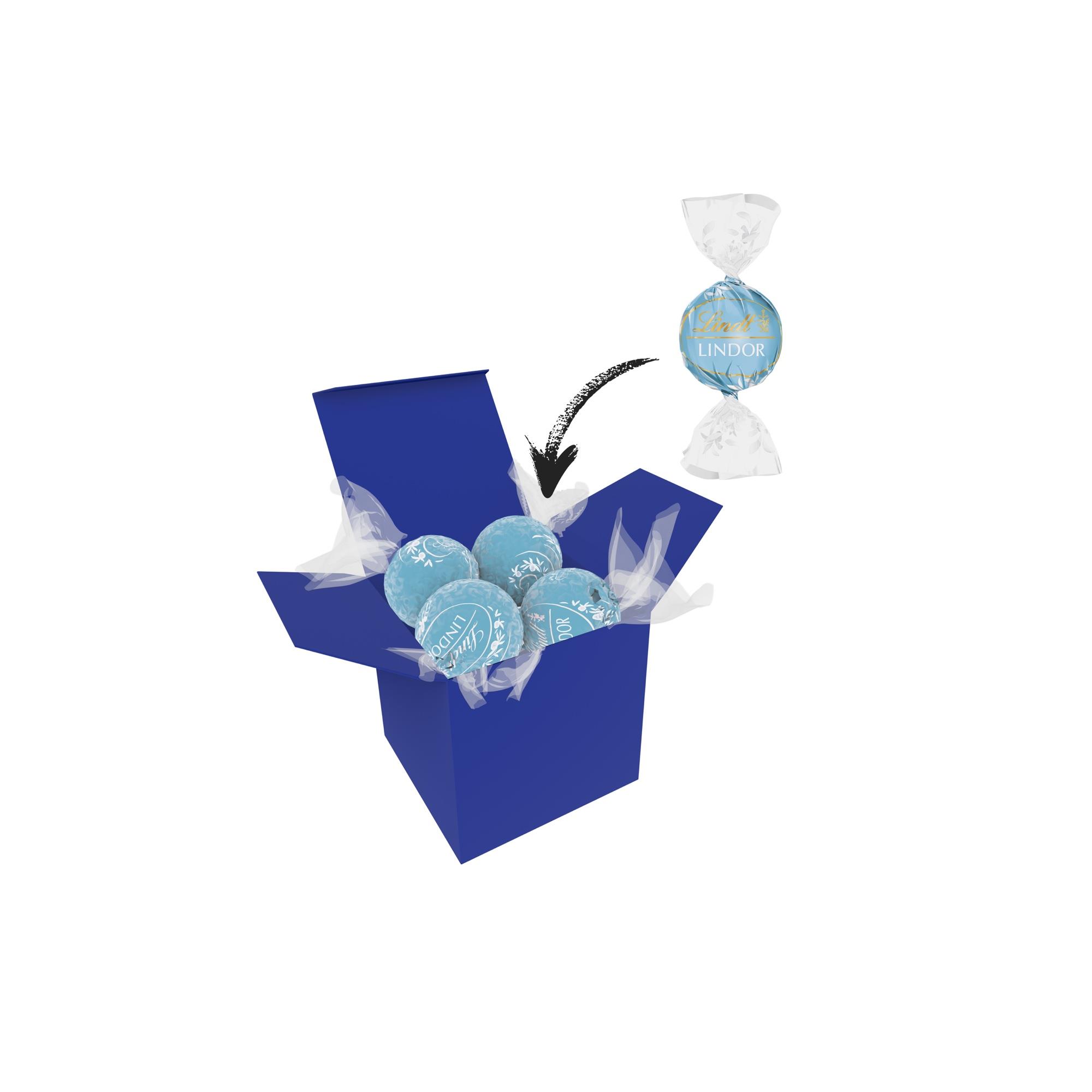 Color Lindor Box - Dunkelblau - Stracciatella