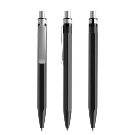 Black-Silver satin finish