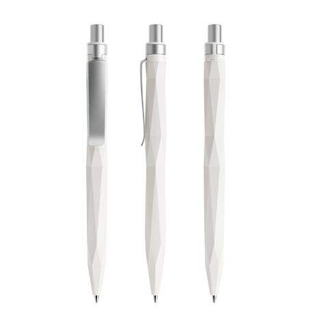 White-Silver satin finish
