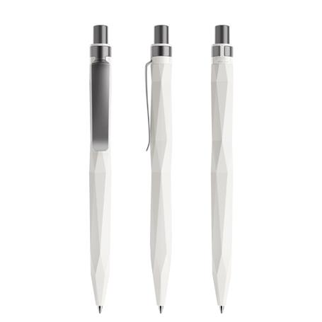 White-Graphite satin finish