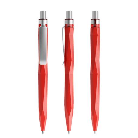 Red-Silver satin finish
