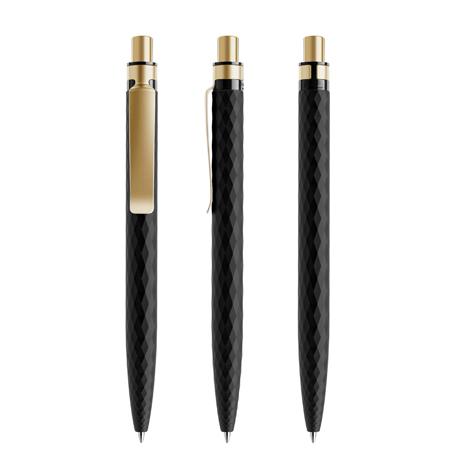 Black Carbon-Gold satin finish