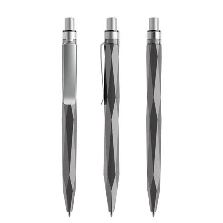 Graphite-Silver satin finish