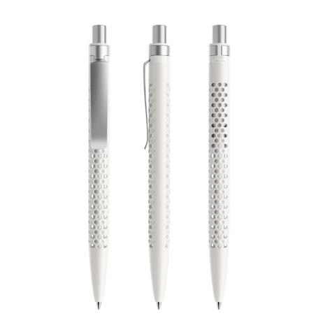 White-Silver satin finish