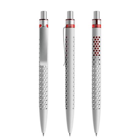 Concrete Grey-Silver satin finish-Red