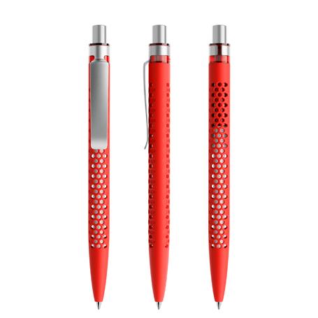 Red-Silver satin finish