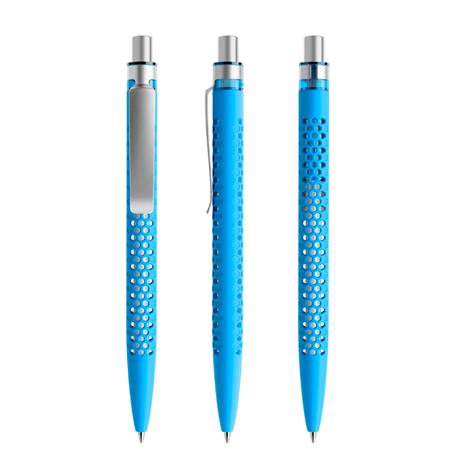 Cyan Blue-Silver satin finish