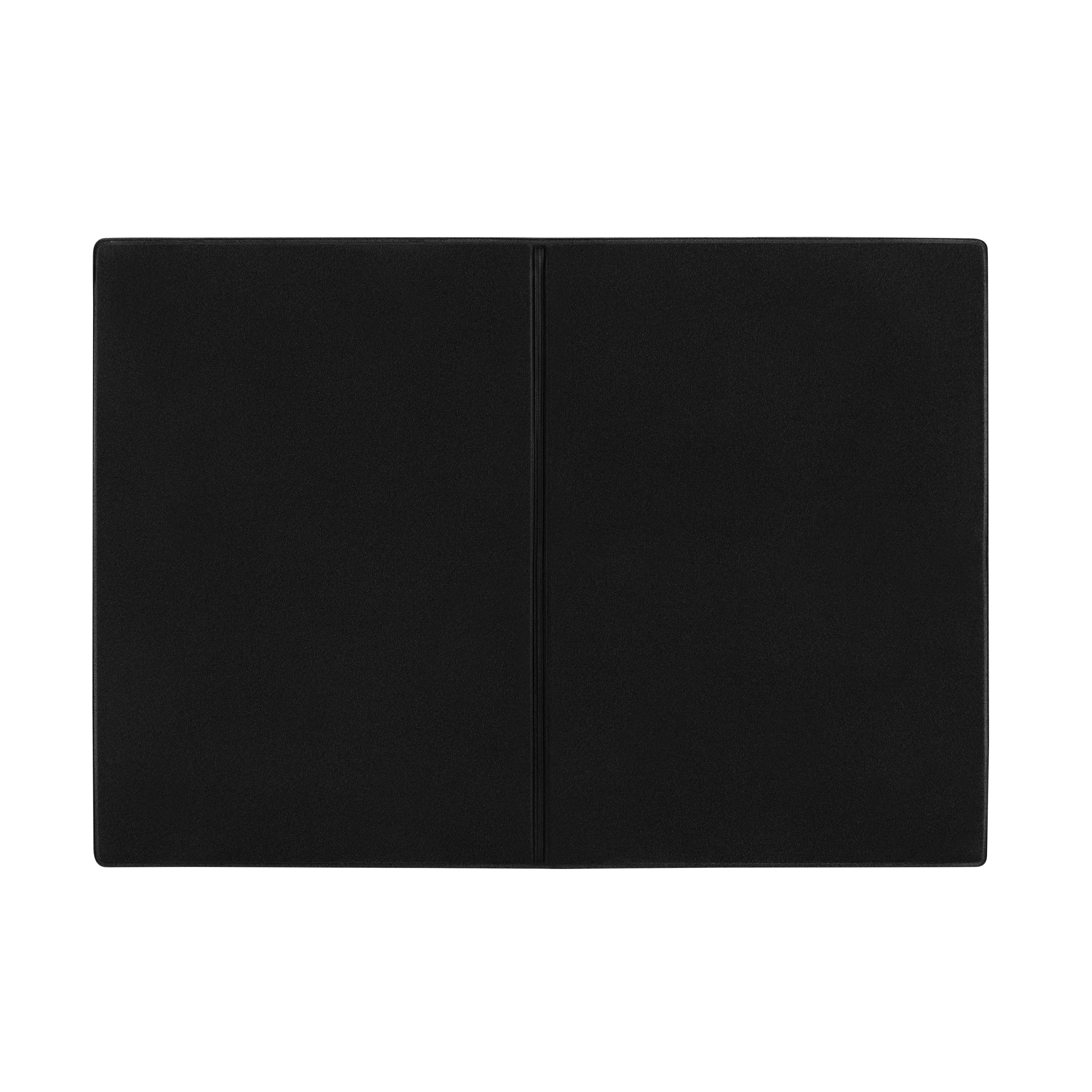 CreativDesign® Ausweistasche ´5-fach´ Veloursfolie schwarz