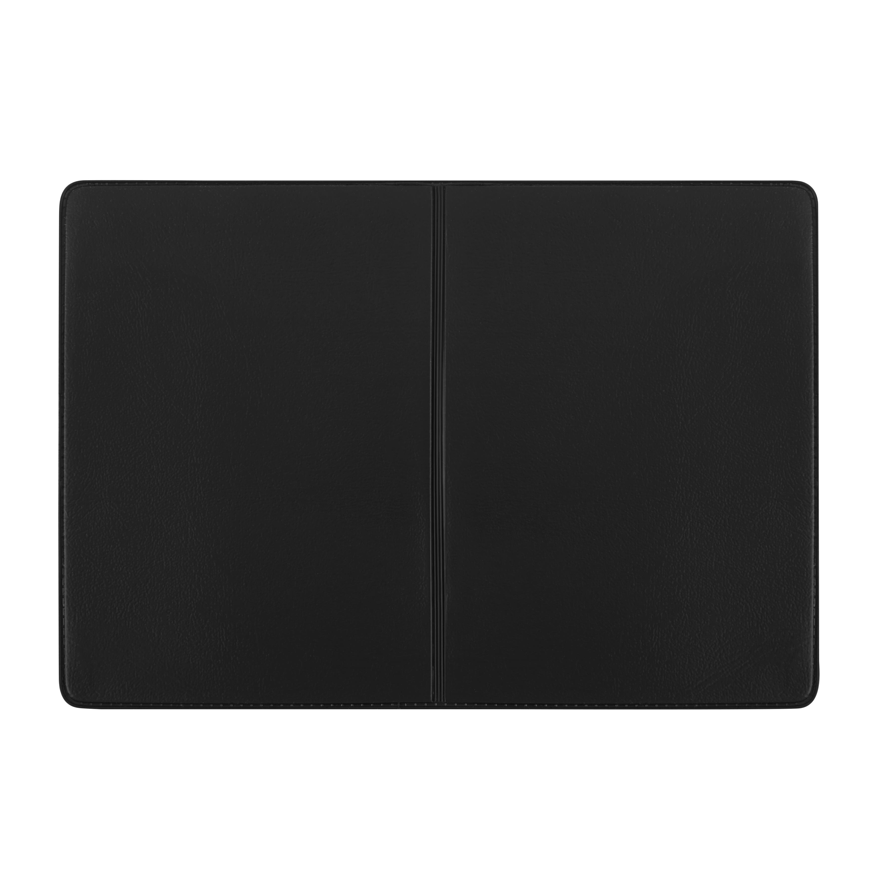 CreativDesign® Ausweistasche ´2-fach´ Normalfolie schwarz