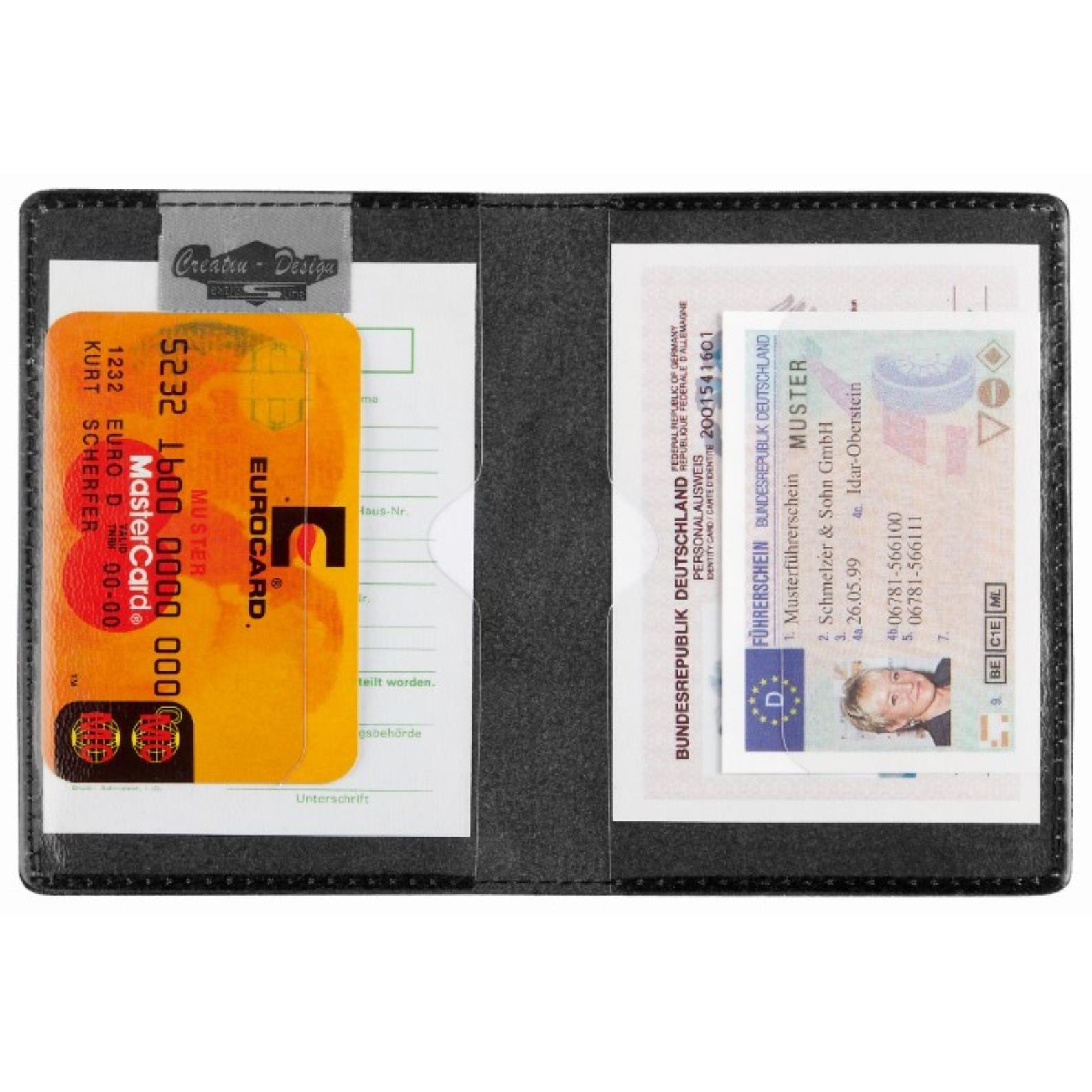 CreativDesign® Ausweistasche ´170Select´ schwarz