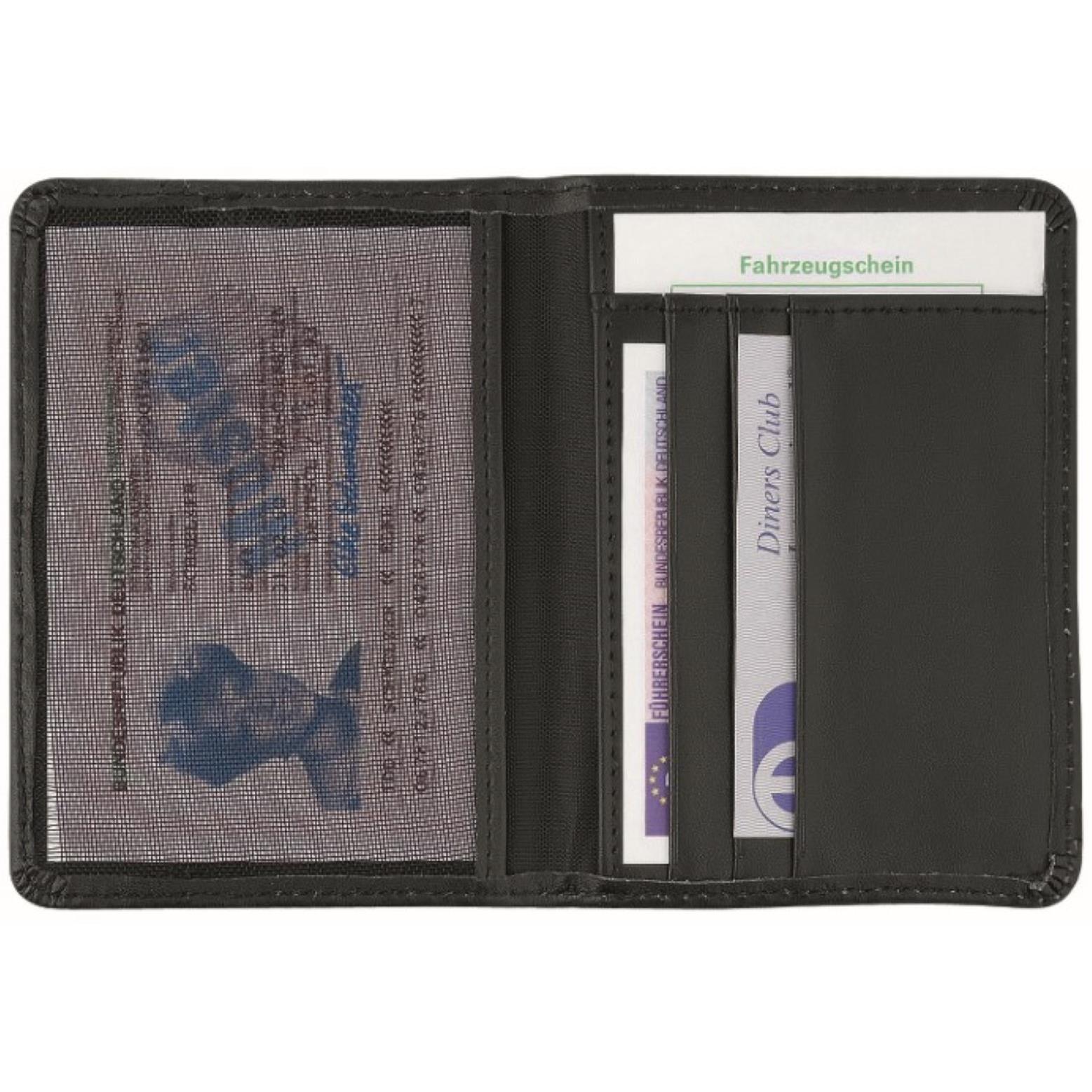 CreativDesign® Ausweistasche ´Orga´ schwarz