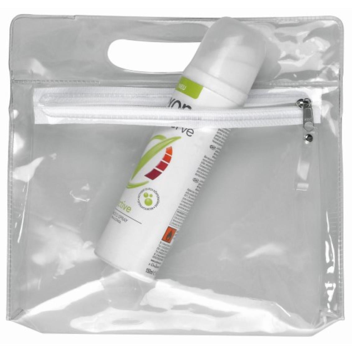 Blackmaxx® Sicherheitstasche ´FlightBag´ transparent