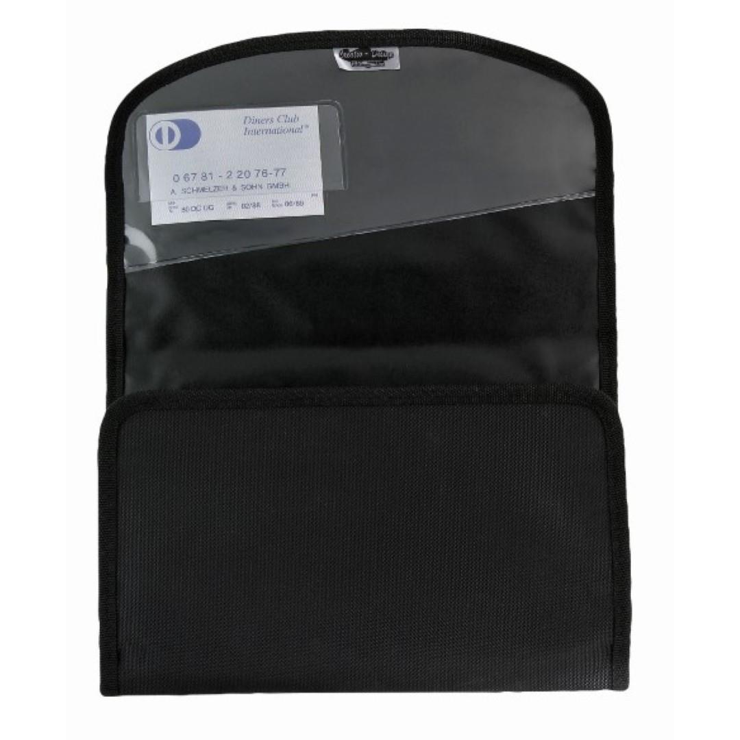 CreativDesign® Wagenpapiertasche ´ColourLane´  schwarz/schwarz