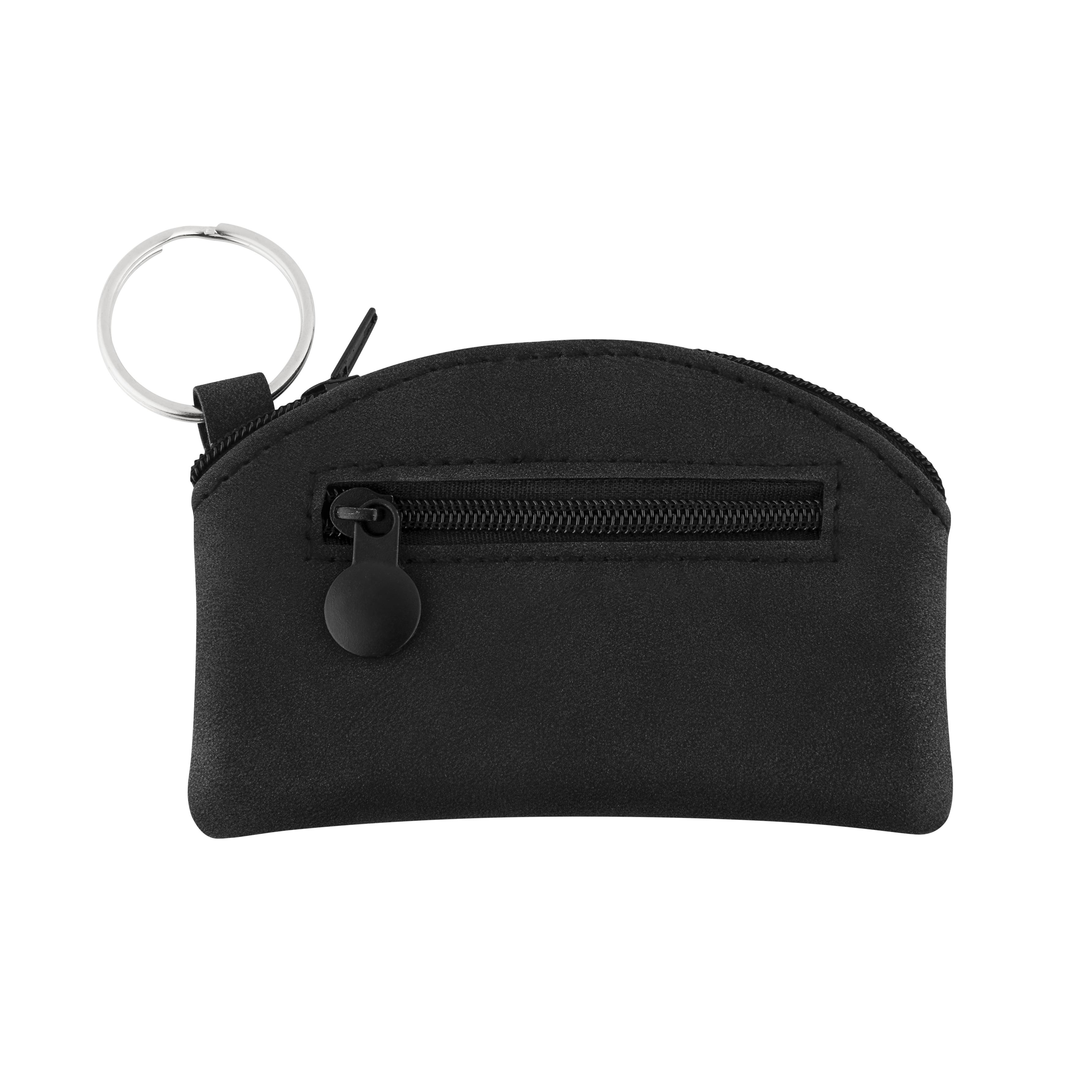 CreativDesign® Schlüsseltasche ´Curve Label´ schwarz
