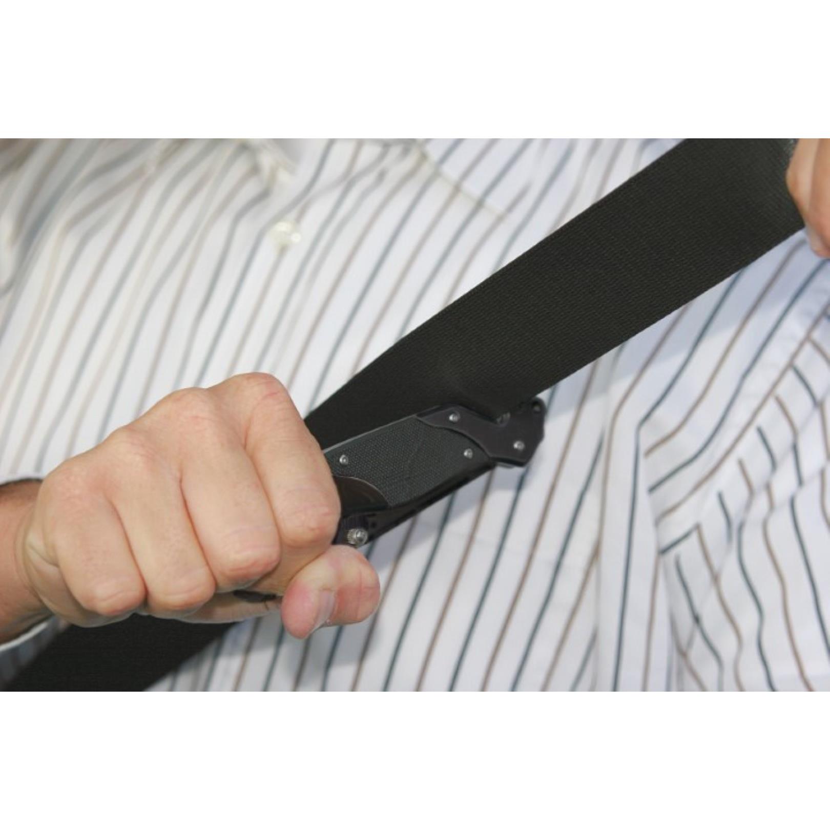 Metmaxx® Rettungsmesser ´CompactSecurity´ schwarz
