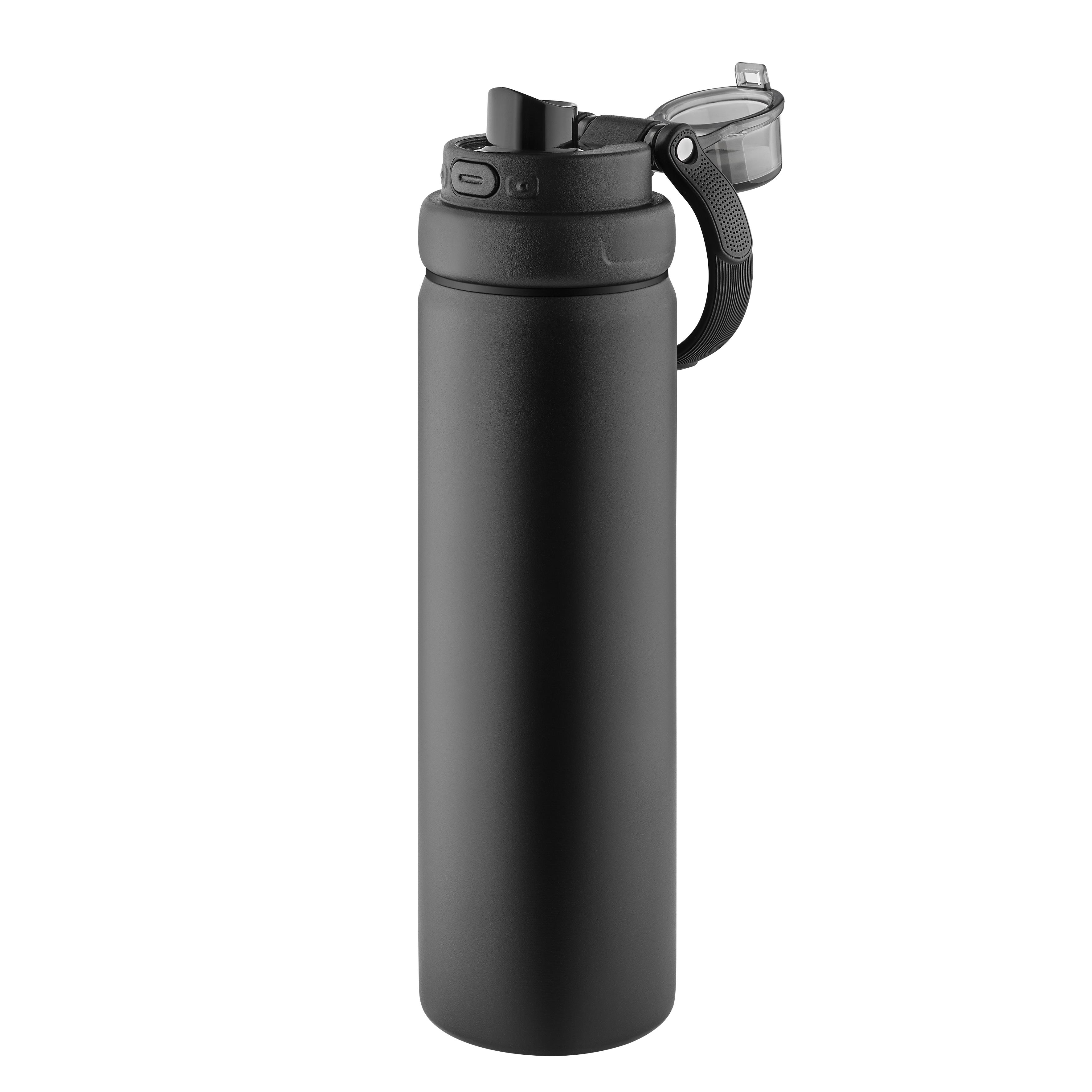 Metmaxx® Sport-und Trinkthermoflasche ´HydraBoost´ schwarz
