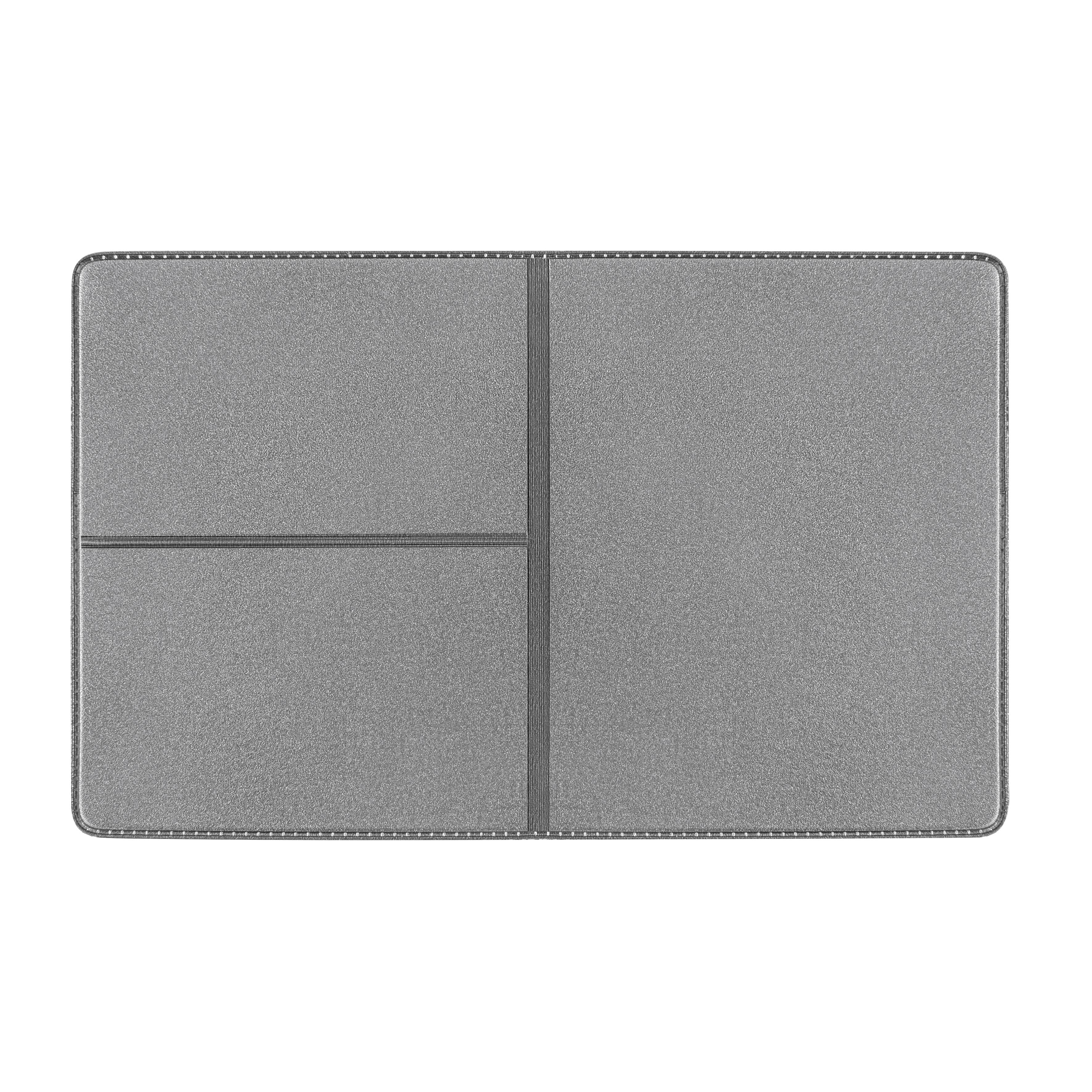 CreativDesign® Ausweistasche ´Euro´ Reflexfolie silber mit Einschub