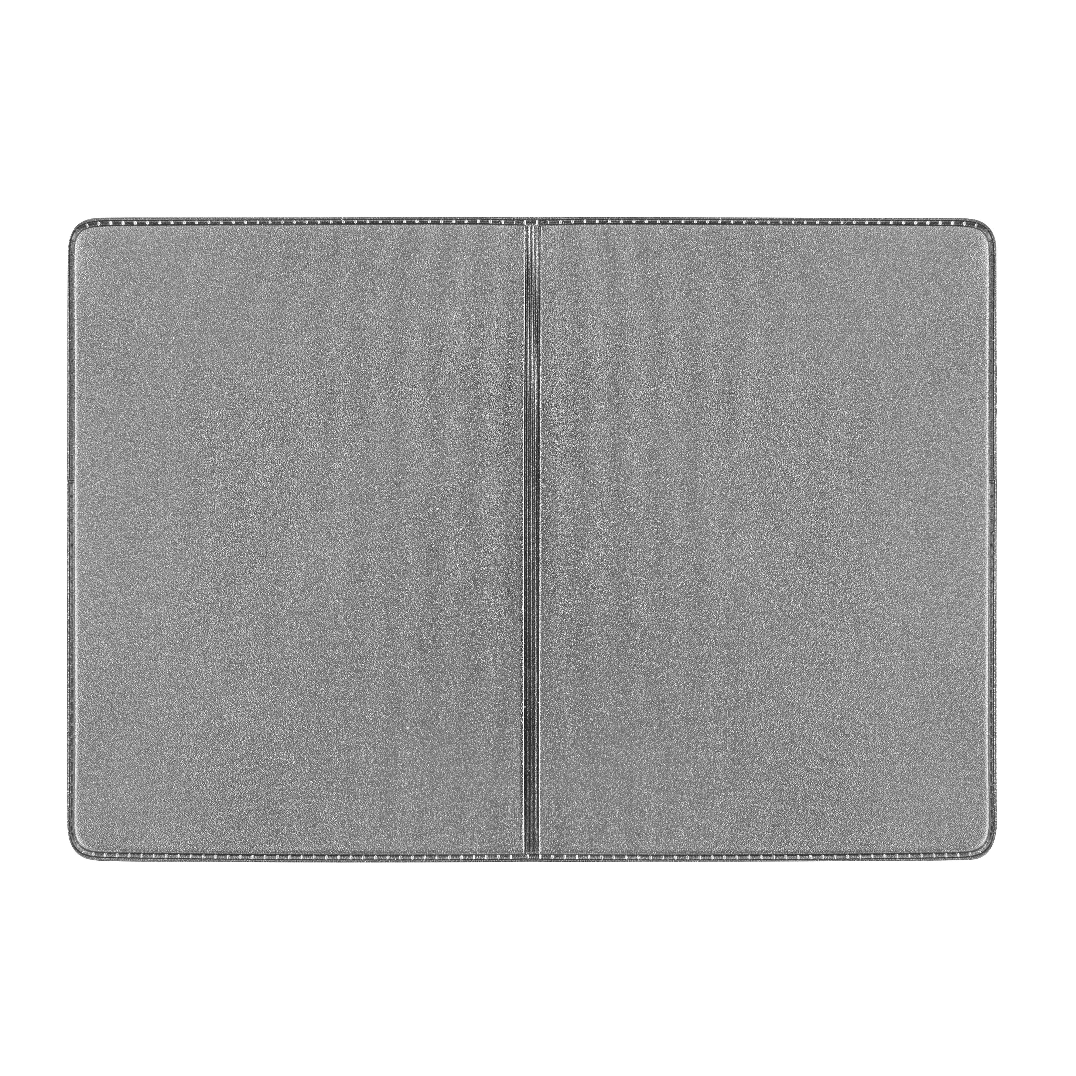 CreativDesign® Ausweistasche ´2-fach´ Reflexfolie silber