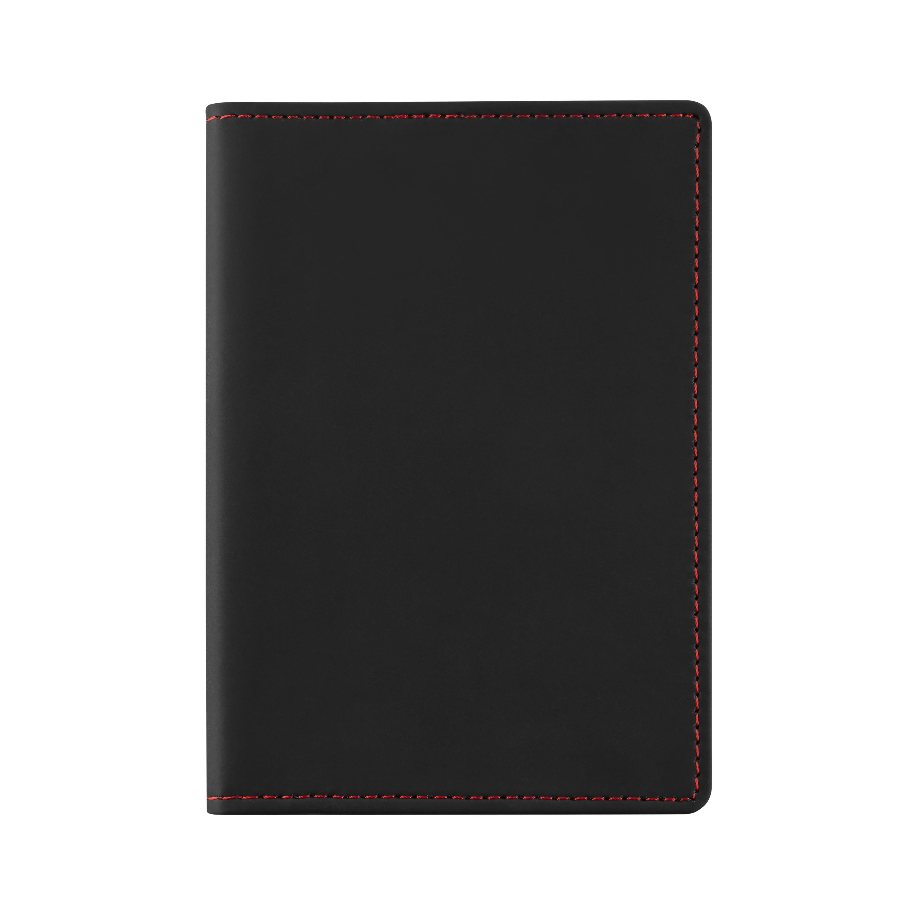 Blackmaxx® Ausweistasche ´ColourCraft´ schwarz/rot