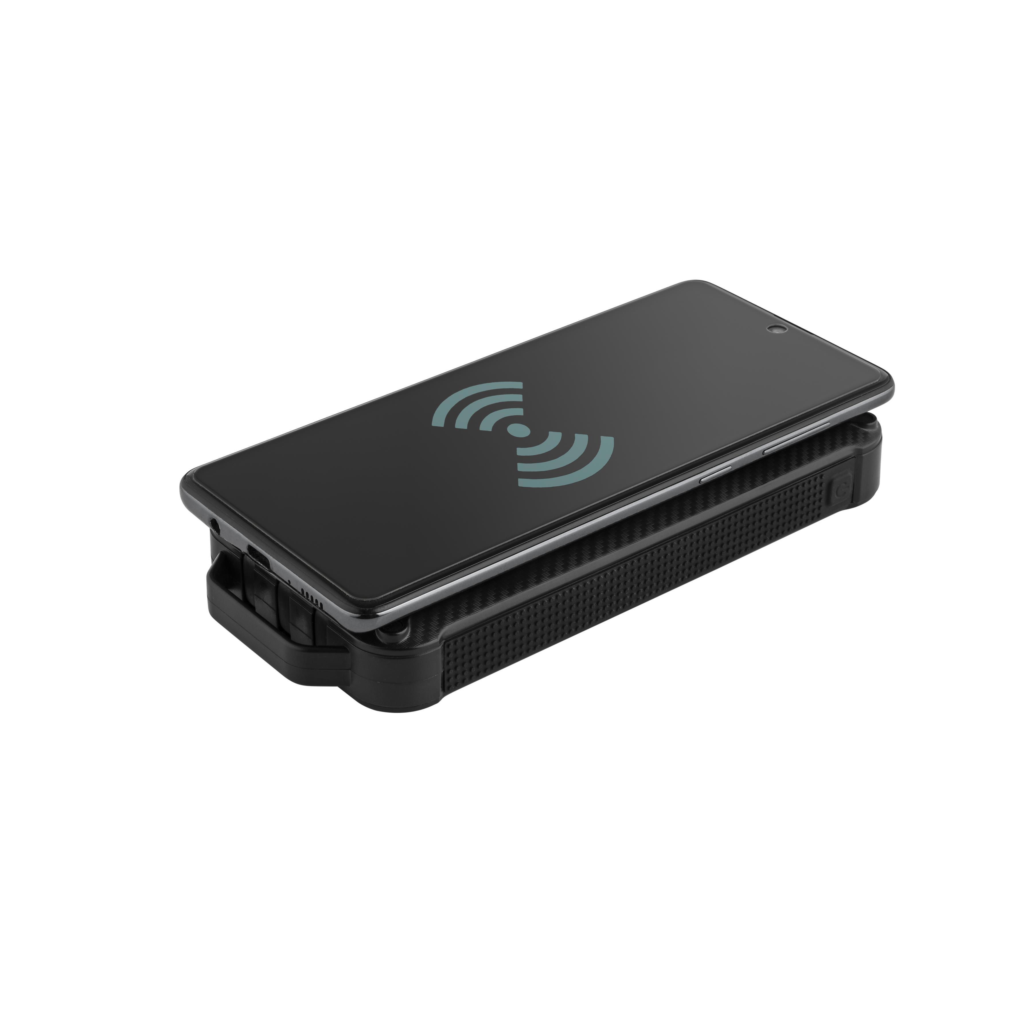 Metmaxx® Solar Powerbank „SolarBank10ProInduction“ schwarz