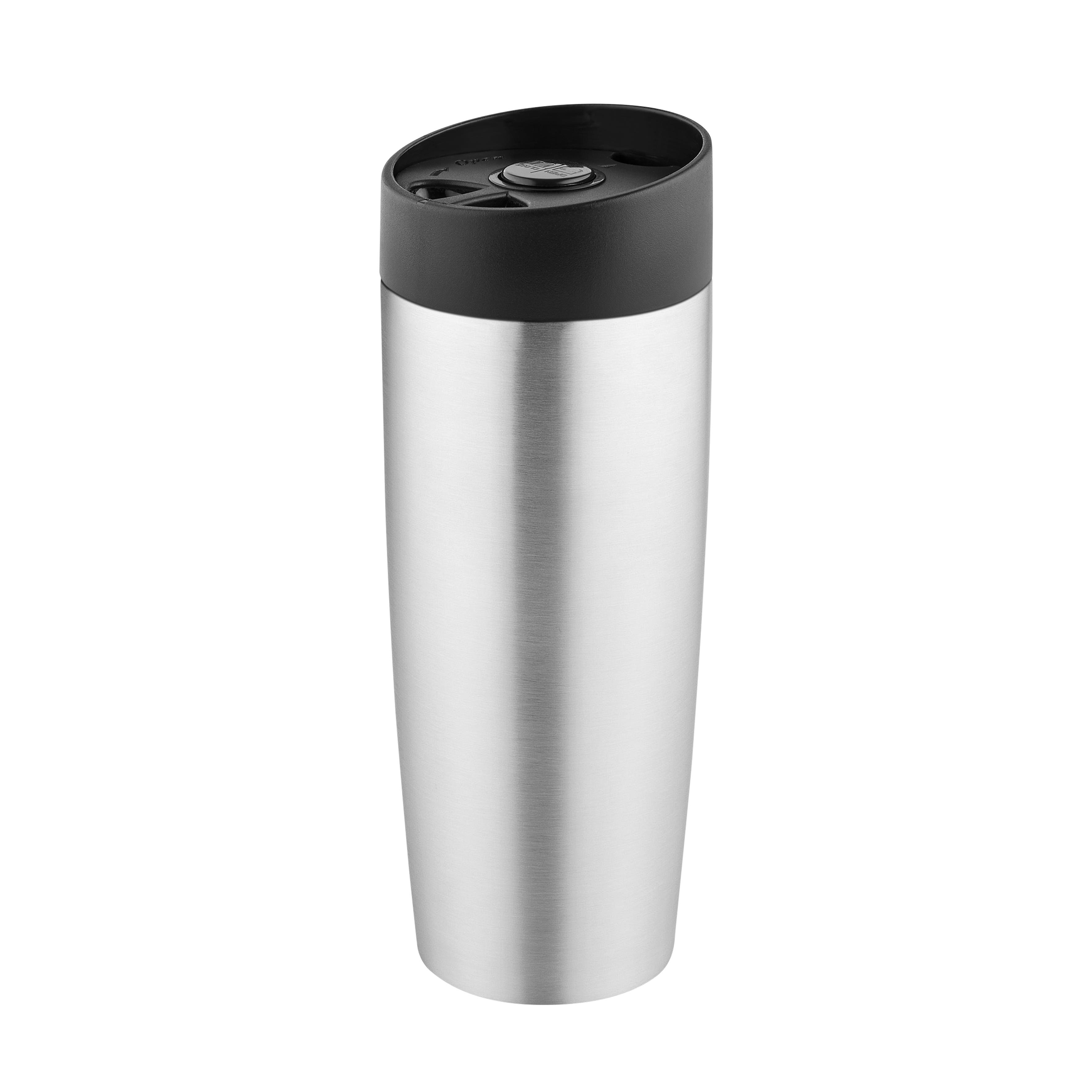 Metmaxx® Thermobecher ´CremaExtensaMetallica´ silber