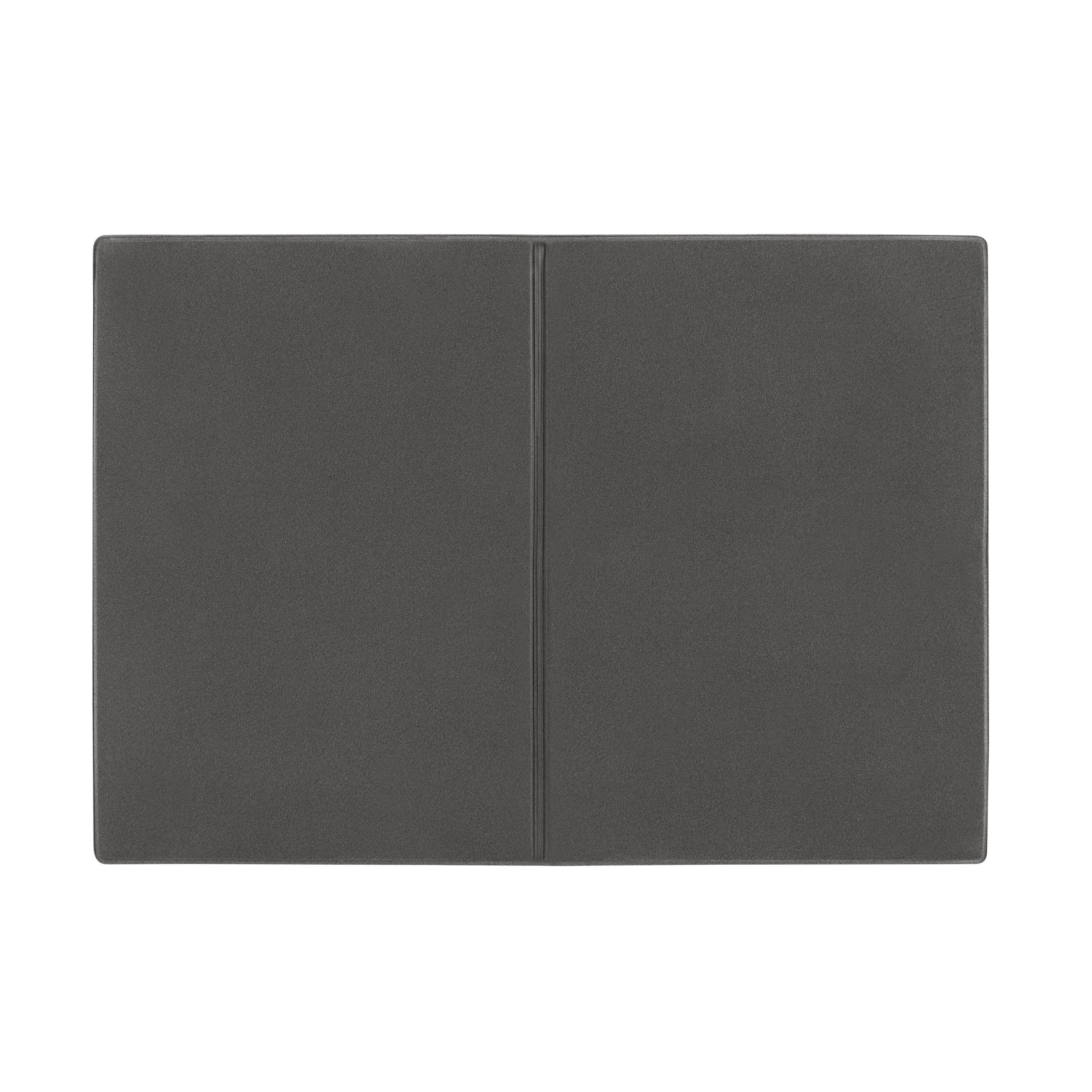 CreativDesign® Ausweistasche ´5-fach´ Veloursfolie grau neu