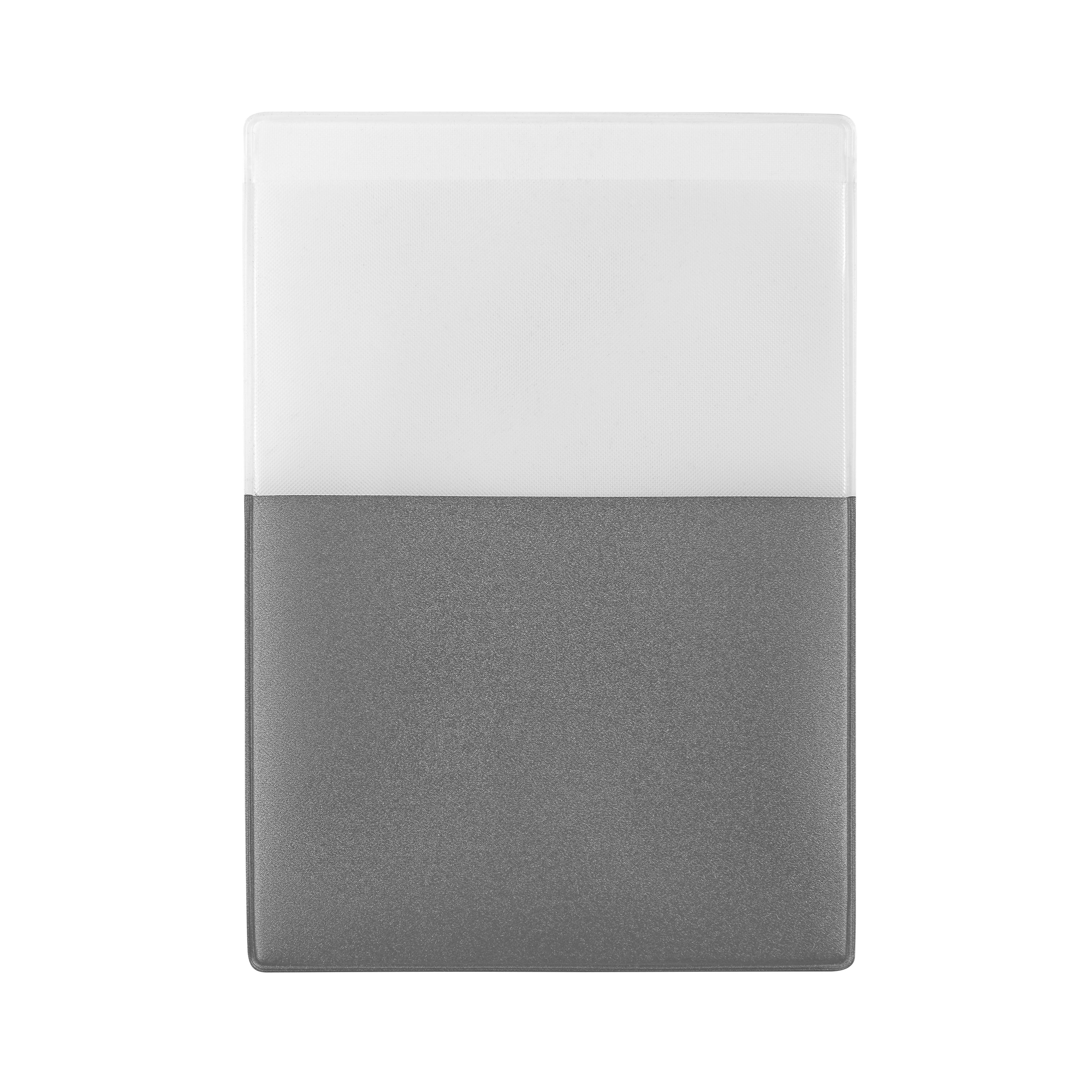 CreativDesign® KFZ-Scheinhülle ´Steck!´ Reflexfolie silber