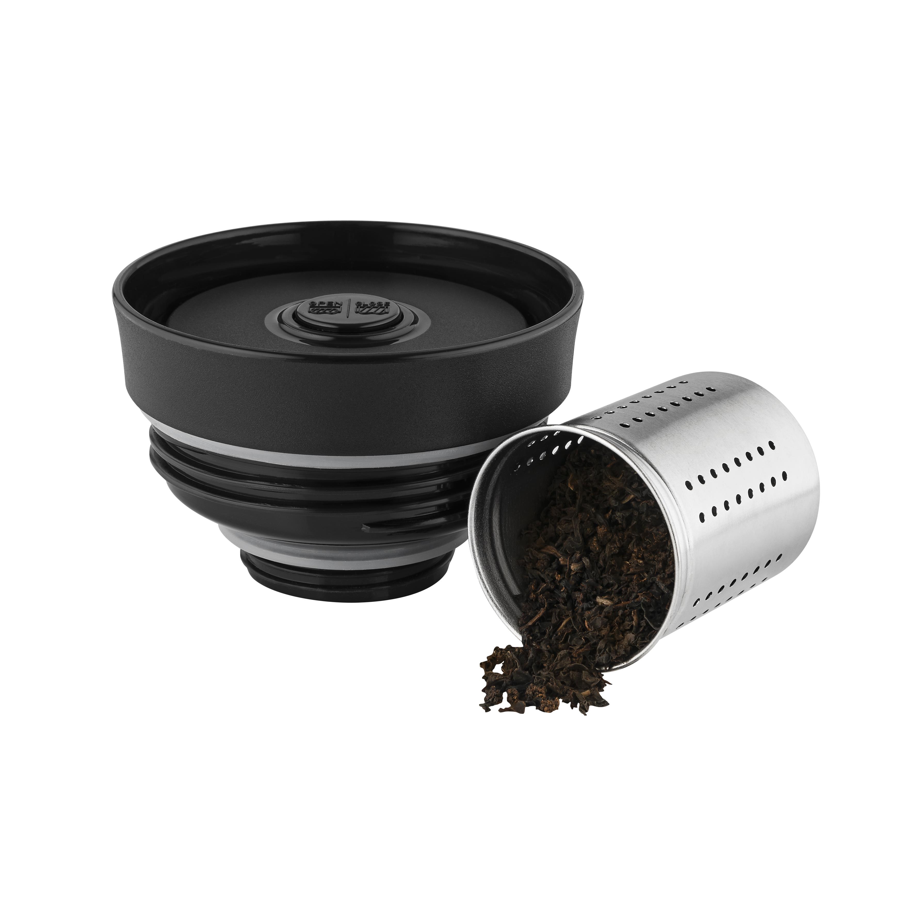Metmaxx® Thermobecher ´CremaExtensa360´ schwarz